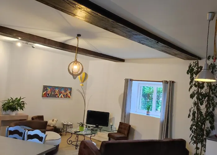 A La Ferme Les Berges Rient 펜션 *